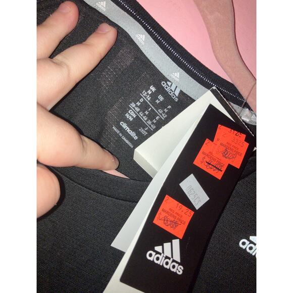 NWT Adidas black and white graphic tee size medium - Picture 3 of 5